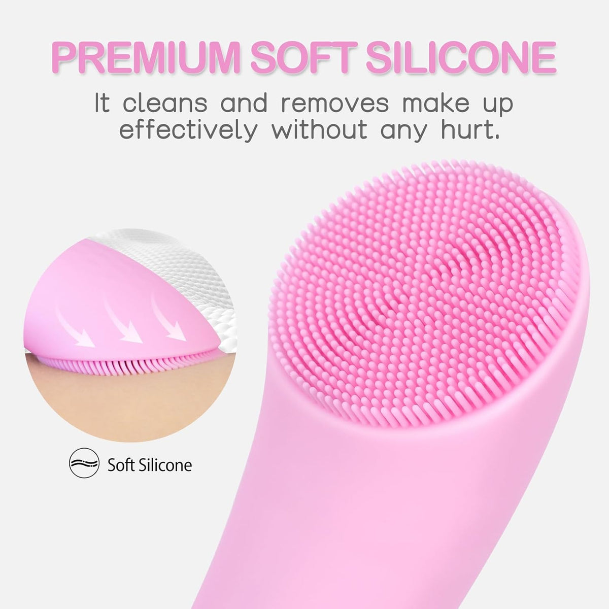 Facial Cleansing Brush with Heat Massage