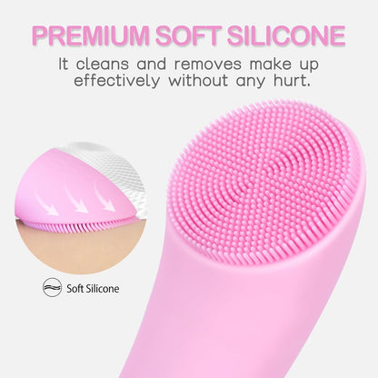 Facial Cleansing Brush with Heat Massage