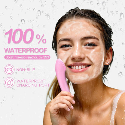 Facial Cleansing Brush with Heat Massage